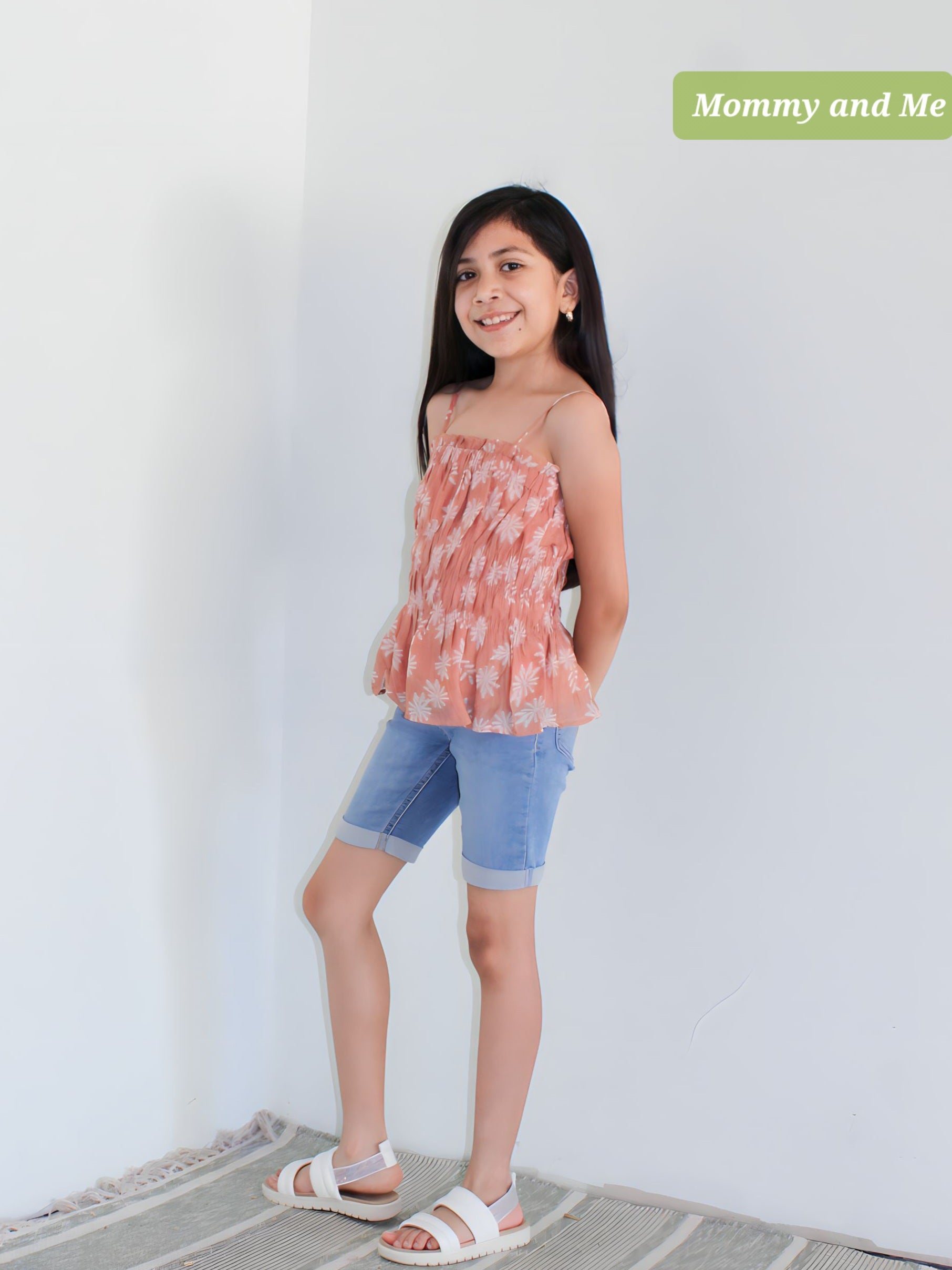 Smocked Tank Top For Girls
