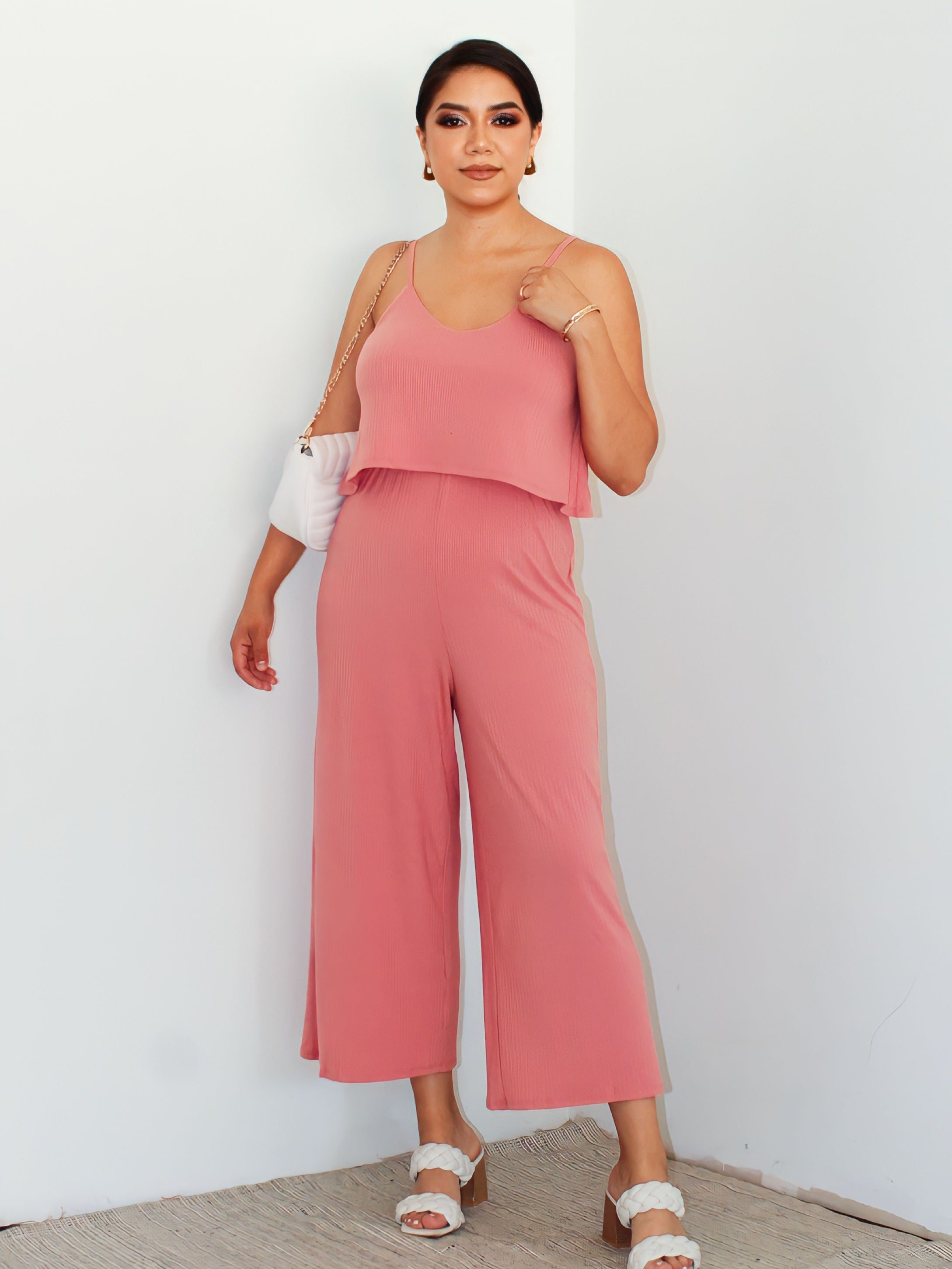 Cielo Jumpsuit in Ash Rose