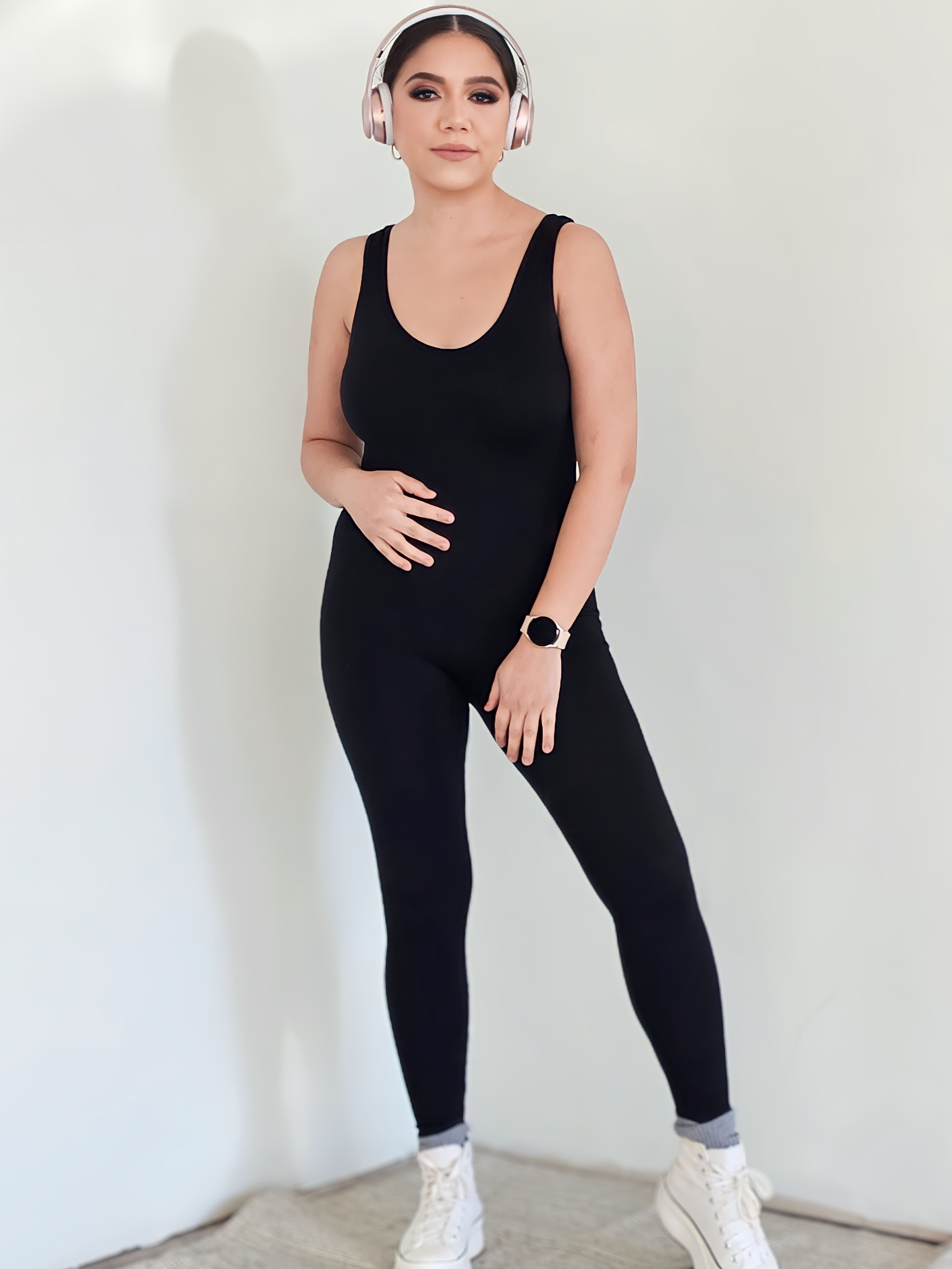 So Comfy Ribbed Sports Jumpsuit
