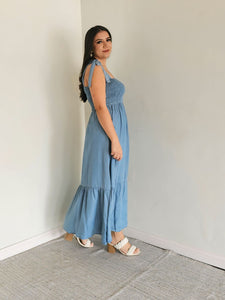 Cielo Azul Maxi Dress