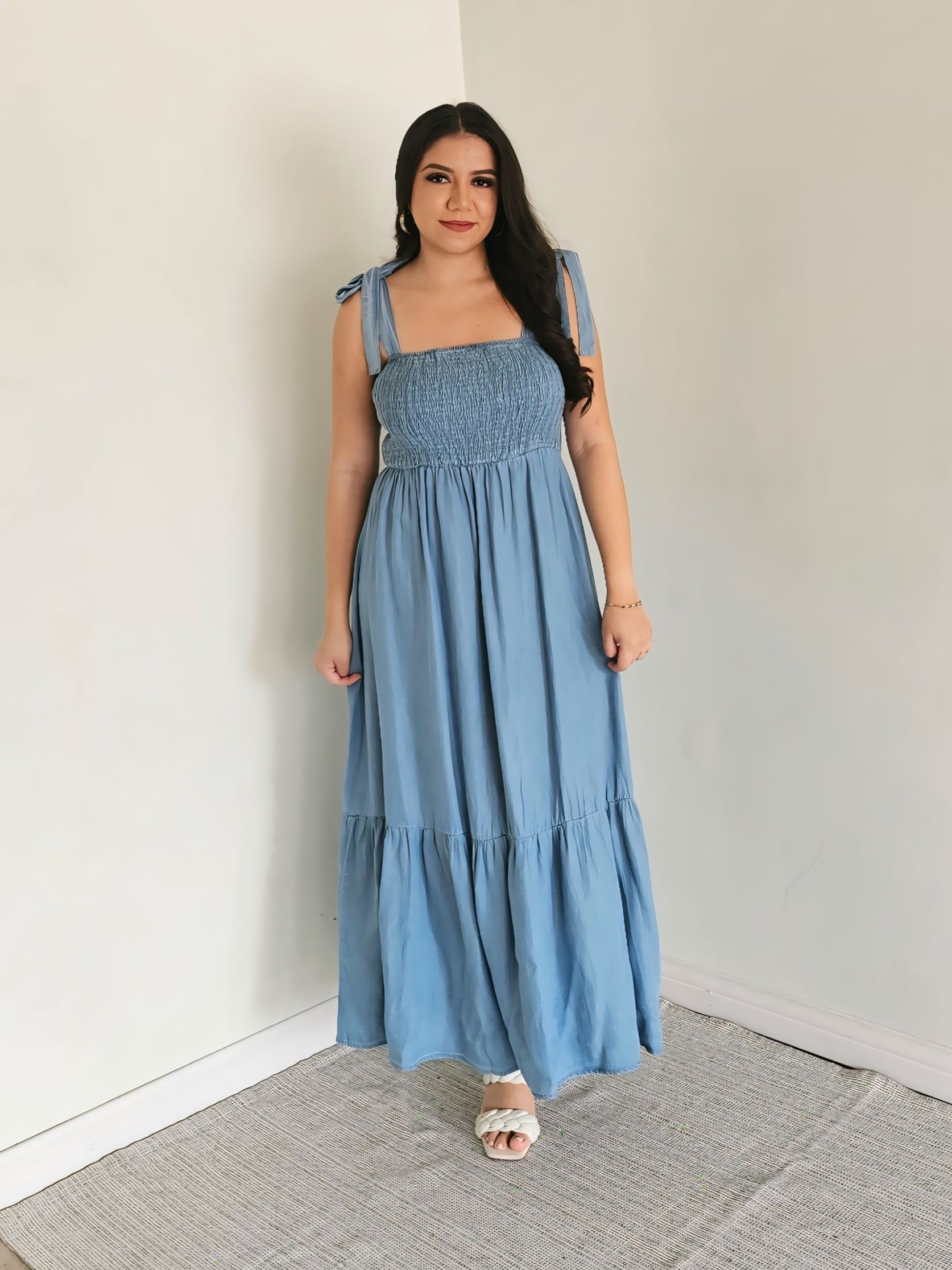 Cielo Azul Maxi Dress