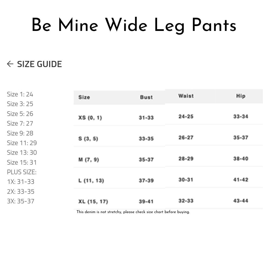 Be Mine Wide Leg Pants